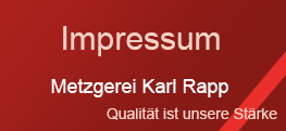 Metzgerei Rapp Impressum